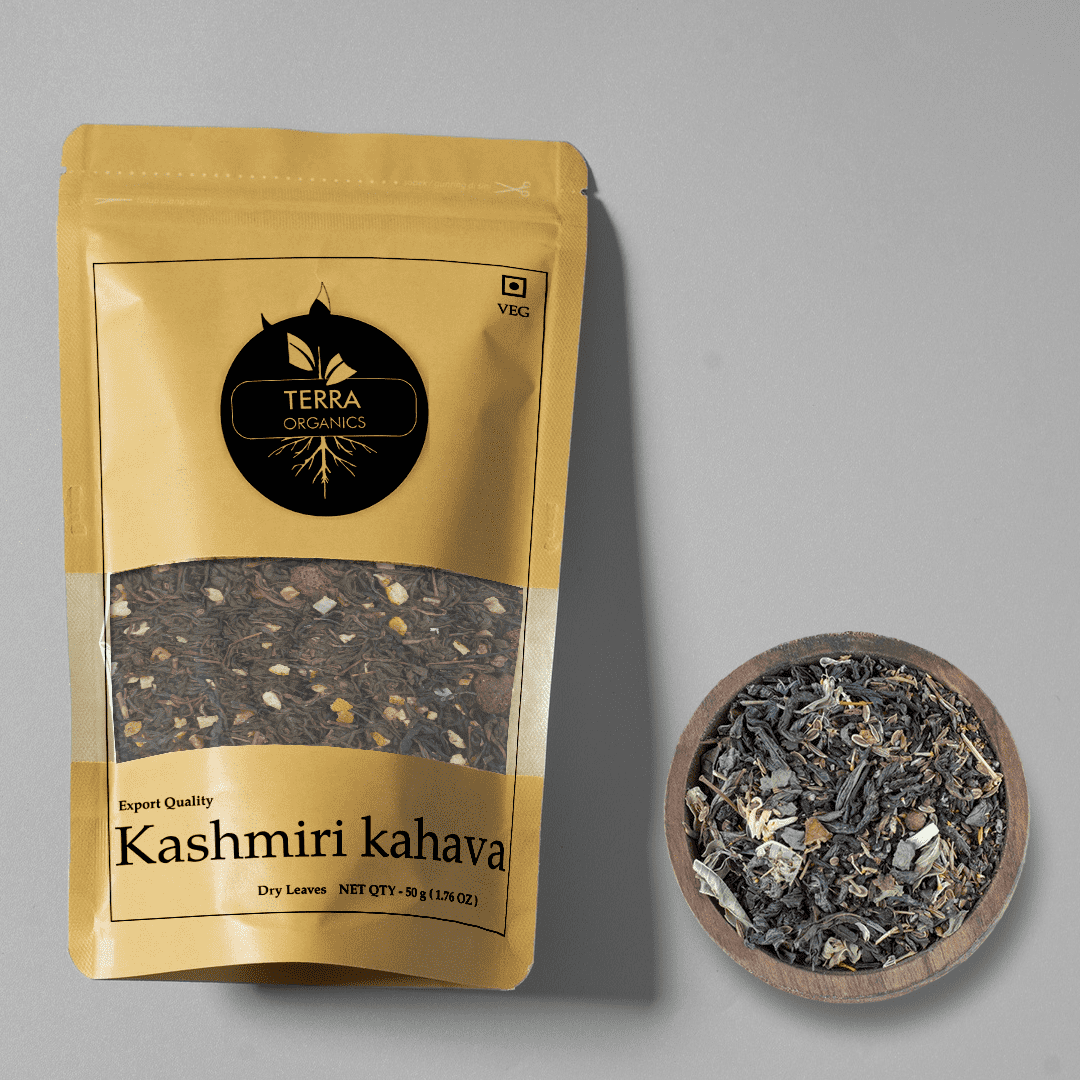Premium Kashmiri Kahwa Loose Tea – 50g Wellness Blend
